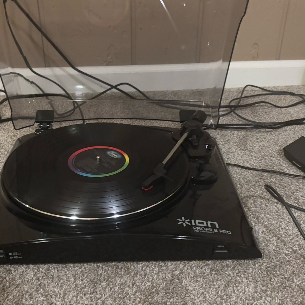 Ion Pro Record player turntable